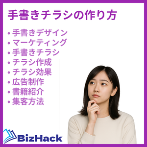 手書きチラシの作り方