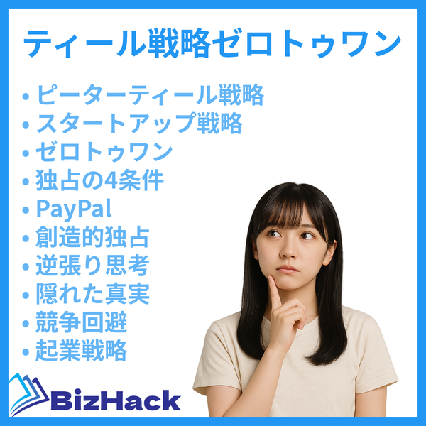 ティール戦略ゼロトゥワンを解説