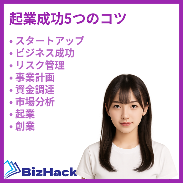 起業成功5つのコツ