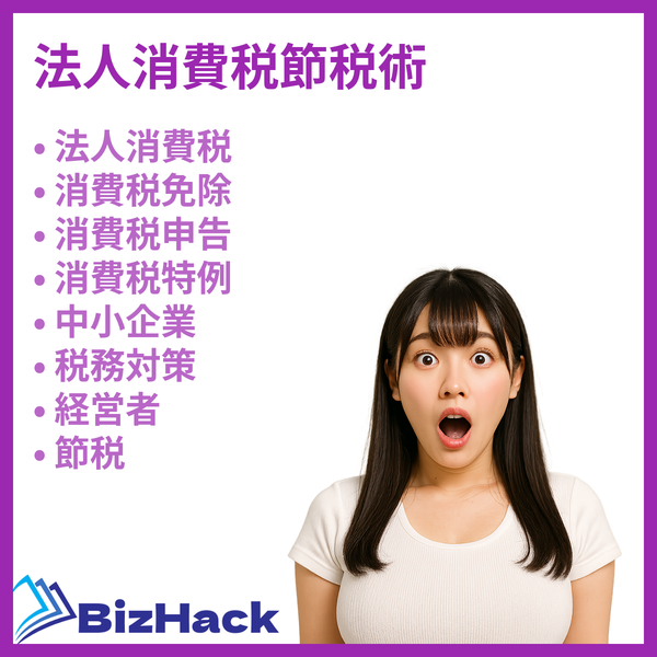 法人消費税節税術