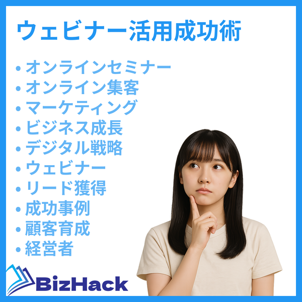 ウェビナー活用成功術